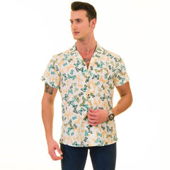 Men’s Multi-Color European Made & Designed Hawaiian Summer Shirt