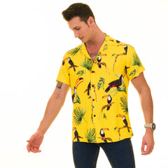 Multi-Color European Made Hawaiian Summer Shirt for Men - Premium Design