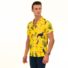 Multi-Color European Made Hawaiian Summer Shirt for Men - Premium Design