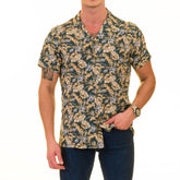 Multi-Color European Made Hawaiian Summer Shirt for Men - Premium Designer
