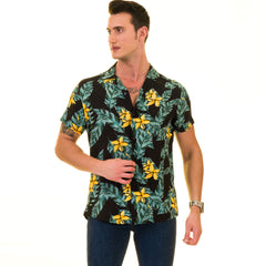 Men’s Multi-Color Hawaiian Summer Shirt - European Made & Designed