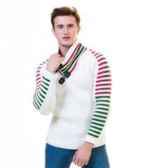 European Wool Luxury Zippered With Sweater Jacket Warm Winter Tailor Fit