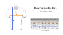 White Check Mens Slim Fit Polo Shirts - 100% Soft Cotton - Tailored Comfortable Fit