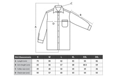 Tropical Navy Blue Mens Slim Fit Designer Dress Shirt - tailored Cotton Shirts for Work and Casual - Amedeo Exclusive