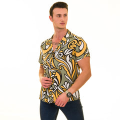 Multi-Color European Made Hawaiian Summer Shirt for Men - Premium Design