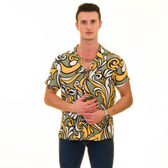 Multi-Color European Made Hawaiian Summer Shirt for Men - Premium Design