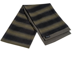 Men Microfiber Soft Comfortable Black Red Check Wool Scarf - Amedeo Exclusive