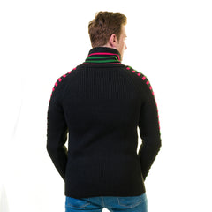 European Wool Luxury Zippered With Sweater Jacket Warm Winter Tailor Fit