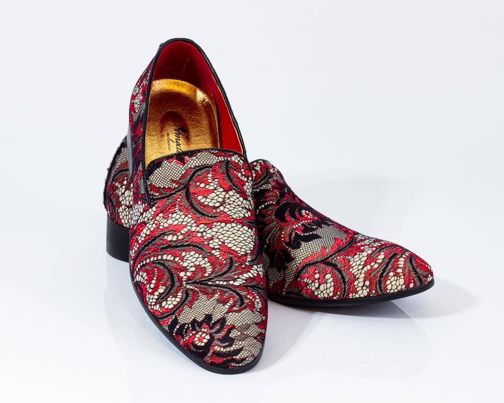 Premium Multicolor Textured Loafers for men designer slip on casual / dress shoes – Luxury Leather - Amedeo Exclusive